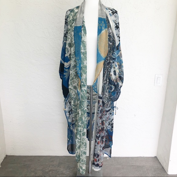 Free People Keeping Up With The Kimono Duster - Picture 4 of 11